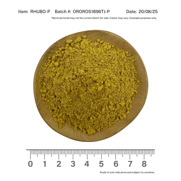 Official Rhubarb Root Powder Organic - Image 2